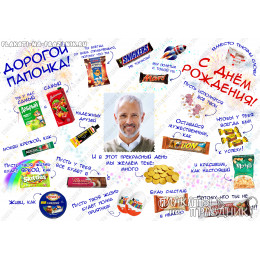 Плакаты со сладостями